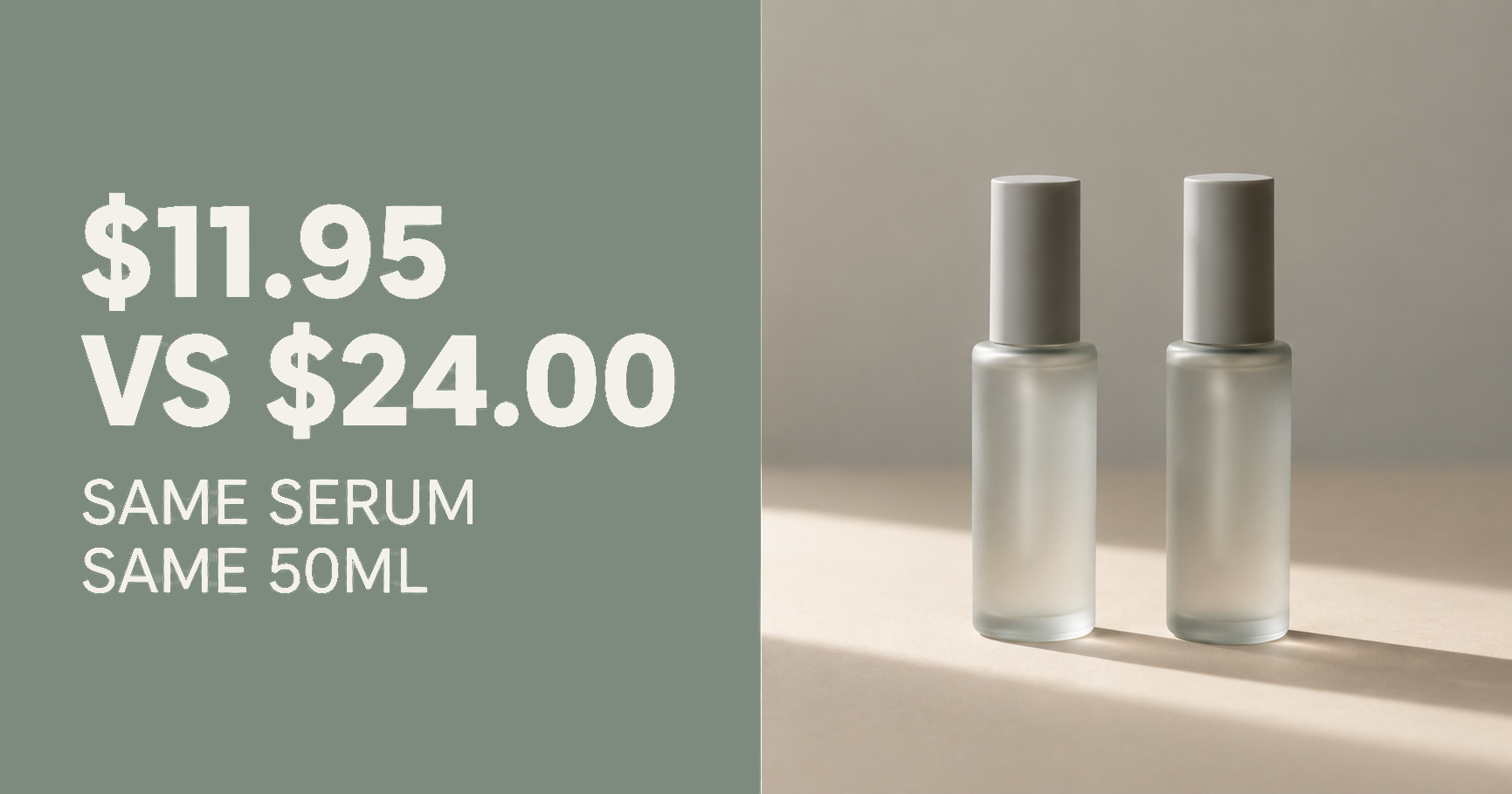 K-beauty prices in Korea vs the US: comparing the same 50ml serum at Olive Young Korea and Olive Young US